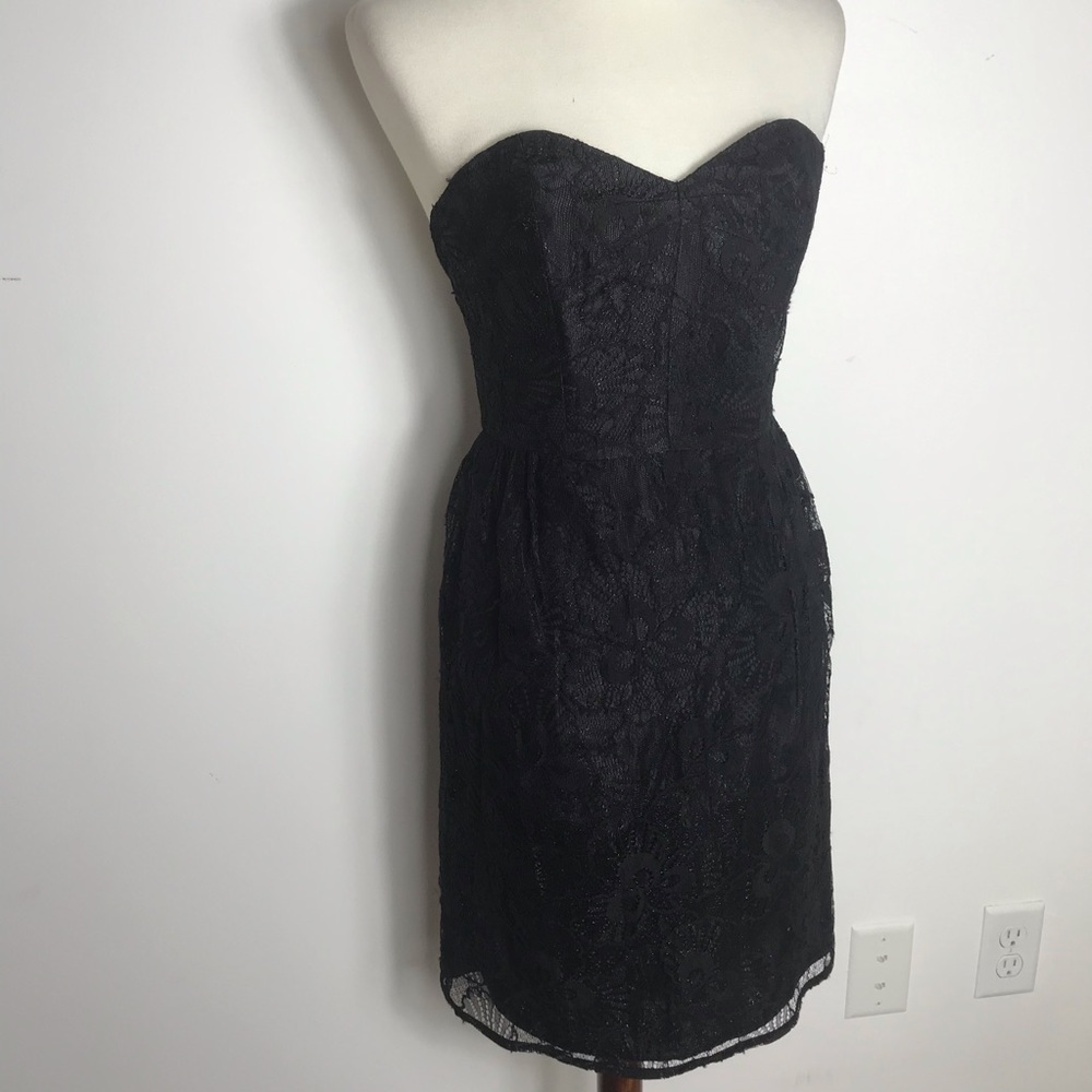 Milly Strapless lace Sweetheart Neckline Dress